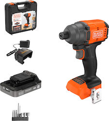 Black & Decker BLIM78E1K Δραπανοκατσάβιδο 18V
