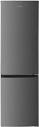 Heinner Ψυγειοκαταψύκτης 253lt NoFrost Inox HCNF-HM253INVXE++