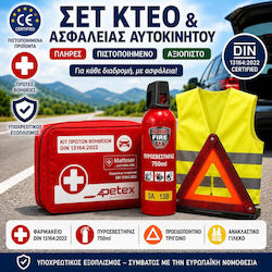 Σετ Έκτακτης Ανάγκης Αυτοκινήτου 4τμχ