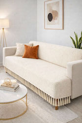 SteweHome Πολυθρόνας Π180xΜ215cm Εκρού
