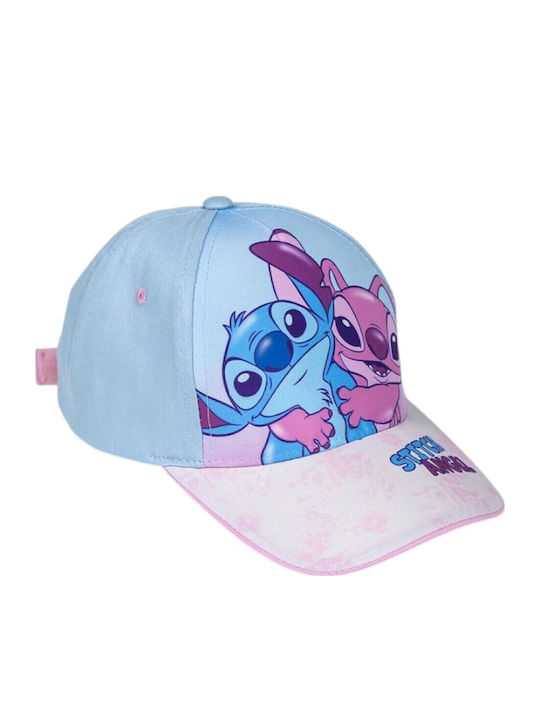 Disney Παιδικό Καπέλο Jockey Stitch Μπλε