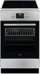 AEG Herd 58l mit Induktiv Kochfeld Π50cm Inox