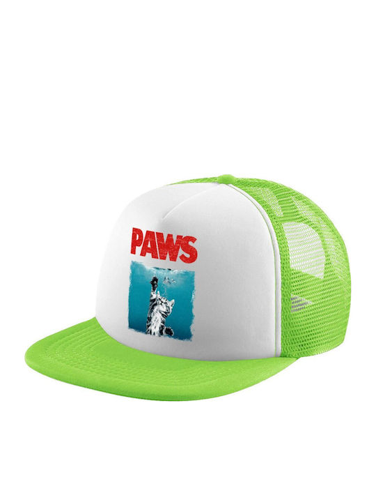Koupakoupa Παιδικό Καπέλο Jockey Paws Πράσινο