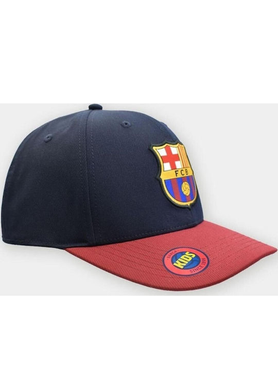 F.C. Barcelona Kids' Fabric Hat FC Barcelona Blue