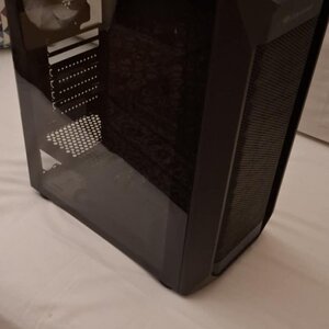 Cougar MX410 Mesh-G RGB Gaming Midi Tower Κουτί Υπολογιστή με Πλαϊνό Παράθυρο Μαύρο