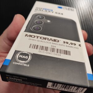 Quad Lock Mag Case Θήκη Κινητού Samsung Galaxy S24 για Βάση Στήριξης Μοτοσυκλέτας QMC-GS24