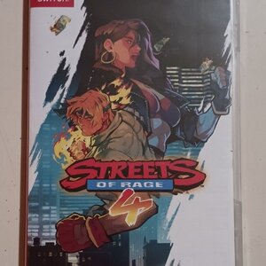 Streets Of Rage 4 Switch Game