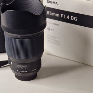 Sigma Full Frame Φωτογραφικός Φακός 85mm f/1.4 DG HSM Art Telephoto για Nikon F Mount Μαύρος