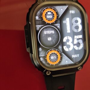 Zeblaze Thor SQ Smartwatch με Παλμογράφο (Μαύρο)