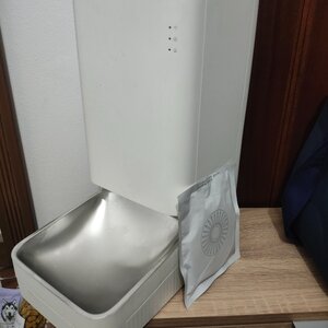 Xiaomi Mi Smart Pet Food Feeder Αυτόματo Ανοξείδωτο Μπολ με Δοχείο Φαγητού για Σκύλο & Γάτα με Βάση 3.6lt σε Λευκό Χρώμα BHR6143EU