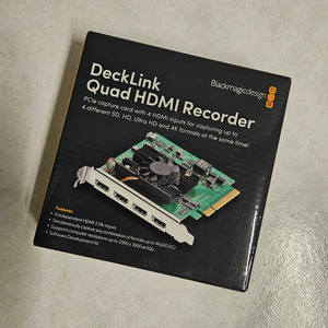 Blackmagic Design DeckLink Quad HDMI Recorder Video Card και σύνδεση PCI Express / HDMI