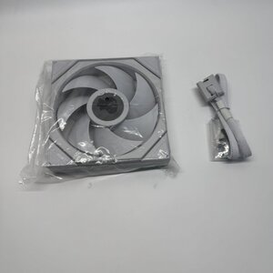 Lian Li UNI FAN TL LCD Case Fan 140mm με RGB Φωτισμό και Σύνδεση 4-Pin PWM / 9-Pin Λευκό