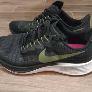 Nike Air Zoom Pegasus 37 BQ9646-004 Ανδρικά Αθλητικά Παπούτσια Running Μαύρα
