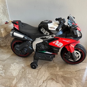 Παιδική Μηχανή Licensed Aprilia Ηλεκτροκίνητη 12 Volt Κόκκινη για 1+ ετών 226003R