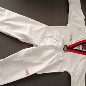 Olympus Sport Kyorugi Poom 1046 Στολή Taekwondo Παιδική Μαύρη