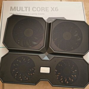 Deepcool MultiCore X6 Cooling Pad για Laptop έως 15.6" με 4 Ανεμιστήρες
