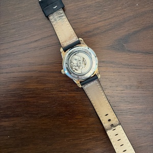 Lee Cooper Ανδρικό Ρολόι 44mm Αυτόματο με Καφέ Δερμάτινο Λουράκι LC06423.452
