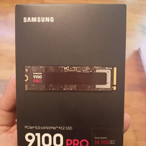 Samsung 9100 Pro SSD 2TB τύπου M.2 με σύνδεση PCI Express 5.0 (PS5 Compatible) MZ-VAP2T0BW