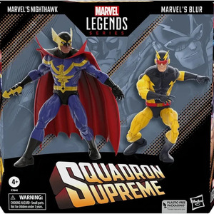 Φιγούρα Δράσης Squadron Supreme Marvel's Nighthawk & Marvel's Blur 2-Pack Marvel Legends για 4+ Ετών 15εκ. F7044