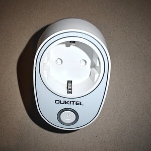 Oukitel P2 Μονή Εξωτερική Πρίζα Ρεύματος Wi-Fi Λευκή