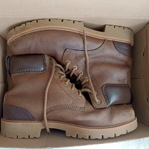 Clarks Rossdale Hi GTX Δερμάτινα Μπεζ Ανδρικά Μποτάκια Αδιάβροχα 26173499