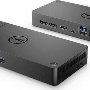 Dell WD19S 130W USB-C Docking Station με HDMI/DisplayPort 4K PD Ethernet και σύνδεση 3 Οθονών Μαύρο