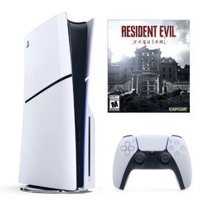 PS5 Slim Disc 1TB + Res. Evil Requiem