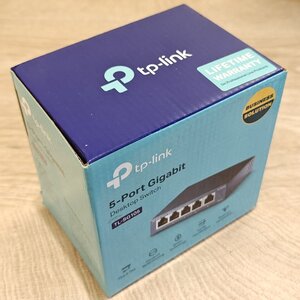 TP-LINK TL-SG105 v5 Unmanaged L2 Switch με 5 Θύρες Gigabit (1Gbps) Ethernet