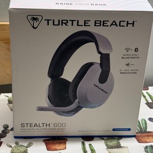 Turtle Beach Stealth 600 Ασύρματο Over Ear Gaming Headset με σύνδεση Bluetooth / USB Λευκό for PC / XBOX
