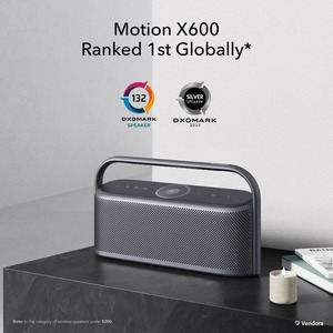 Soundcore by Anker Motion X600 Αδιάβροχο Ηχείο Bluetooth 50W με Διάρκεια Μπαταρίας έως 12 ώρες Polar Gray