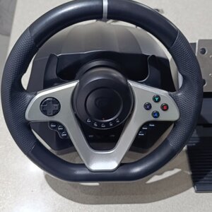 Genesis Seaborg 400 Τιμονιέρα με Πετάλια για PC / PS3 / PS4 / Switch / XBOX 360 / XBOX One με 900° Περιστροφής
