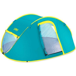 Bestway Σκηνή Camping Pop Up Μπλε 3 Εποχών για 2 Άτομα 235x145x100εκ. 68086