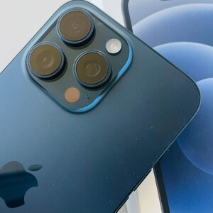Apple iPhone 15ProMax, 256GB, Titanium Blue, με κρύσταλλο προστασιας οθόνης