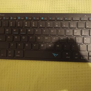 Alcatroz Xplorer GO! Ασύρματο Bluetooth Πληκτρολόγιο Αγγλικό US Slate