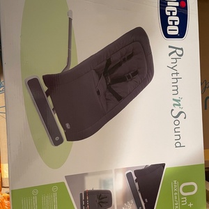 Chicco Ηλεκτρικό Relax Μωρού Rhythm 'n' Sound με Μουσική Moon Grey για Παιδί έως 9kg 79651-77