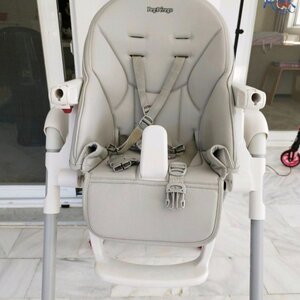Peg Perego Prima Pappa Follow Me Αναδιπλούμενο Καρεκλάκι Φαγητού με Ρυθμιζόμενο Ύψος Astral IH01000000BL06