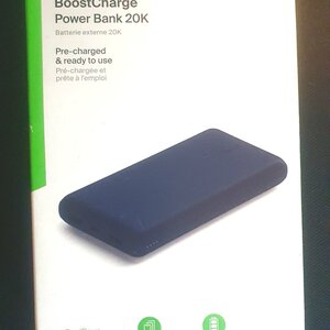 Belkin BPB012BTBL Power Bank 20000mAh 15W με 2 Θύρες USB-A και Θύρα USB-C Μπλε