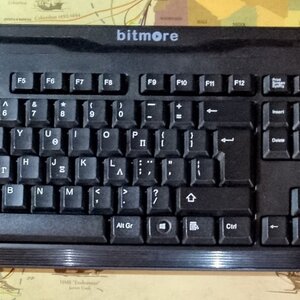 Bitmore K200 Πληκτρολόγιο ελληνικό