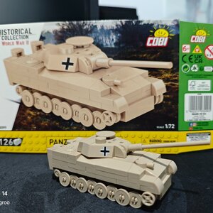 Cobi Building Blocks Panzer V Panther for 6+ Years 126 Pieces
