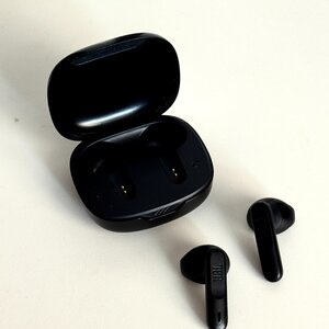 JBL Wave Flex Earbud Bluetooth Handsfree Ακουστικά με Αντοχή στον Ιδρώτα και Θήκη Φόρτισης Μαύρα