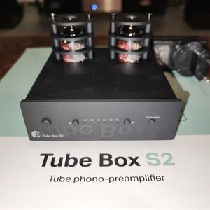 Pro-Ject Audio Tube Box S2 Phono Preamp Μαύρο