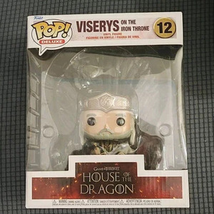 Funko Pop! Deluxe: House Dragon Viserys On Throne 12