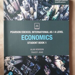 Edexcel International As/a Level 1 Student's Book Economics, Student's Book