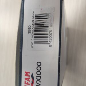 Κύλινδρος Ασφαλείας Ifam Wx1000 5 Κλειδιά Ασφαλείας-80mm 30x50 Nickel