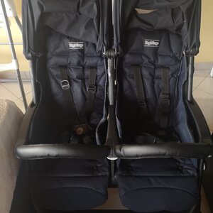 Peg Perego Aria Twin Shopper Indigo