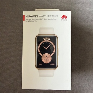 Huawei Watch Fit Elegant Αδιάβροχο με Παλμογράφο (Frosty White)