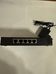 TP-LINKTL-SG1005Dv5UnmanagedL2Switchμε5ΘύρεςGigabit(1Gbps)Ethernet