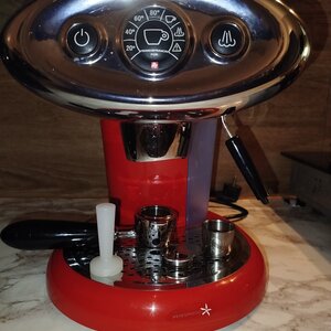 Illy Iperespresso Francis X7.1 Καφετιέρα για Κάψουλες Iperespresso Πίεσης 15bar Red