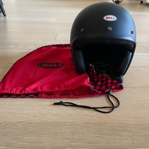 Bell Custom 500 Black Matt Κράνος Μηχανής Jet ECE 22.06 982gr