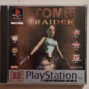 Tomb Raider Platinum Edition PS1 Game (Used)